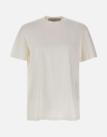 T-shirt "Regular" in cotone GMP01220 P00063810363 GOLDEN GOOSE 