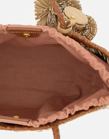 Borsa a spalla "Paloma" BS11311 COMMSTRAWINTBLUSH GIANNI CHIARINI 