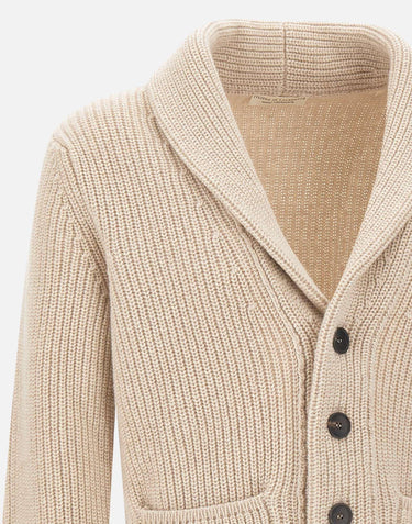 Cardigan in lana e cashmere CS3MLT WC5P931 FILIPPO DE LAURENTIIS 