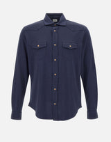 Camicia "Texas" in jersey di cotone X75CAMH01 TSH2600111N ELEVENTY 