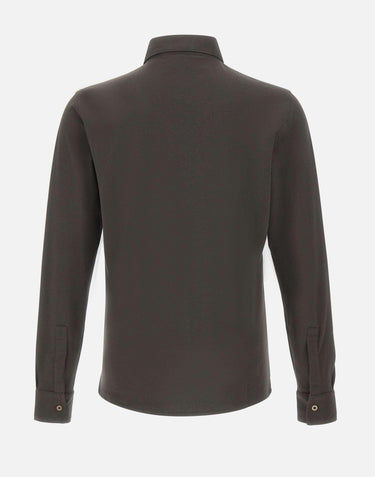 Camicia in jersey piquet 340035 170 KANGRA 