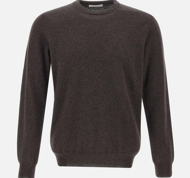 Maglia girocollo in lana vergine 400801 169 KANGRA 