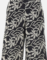 Pantaloni con ricamo floreale P002P000488N 001 ELENA MIRO' 