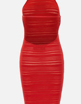 Abito  "Striped sheer knit" PS25198010 MASAI ANDREADAMO 