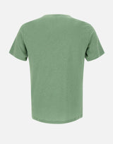 "Jersey linen t-shirt" T35132 84 SUN68 