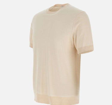 T-shirt in seta e cotone A010 F2001342 PAOLO PECORA 