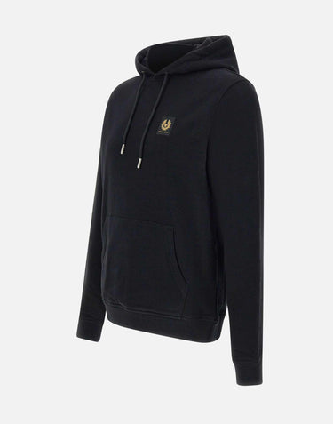 Felpa in pile di cotone 103000 BLACK BELSTAFF 