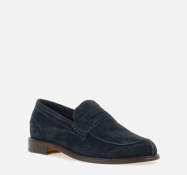 Mocassini "Amalfi" in pelle ingrassata 22489 BLEU DUCA DEGLI ABRUZZI 