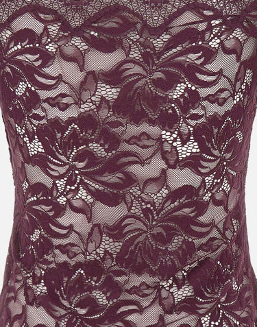 Top in pizzo a maniche corte 26AJTO697PA0170 P534 RABANNE 