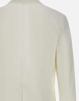 Blazer in cotone e lyocell L031 51271102 PAOLO PECORA 