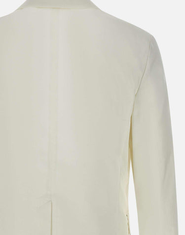 Blazer in cotone e lyocell L031 51271102 PAOLO PECORA 
