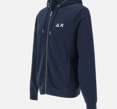 "Hoodie zip basic fleece" F35101 07 SUN68 