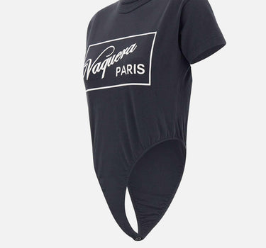 Body in cotone VAQ10U003 BLACK VAQUERA 