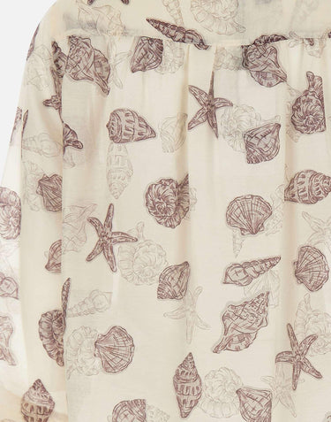 Camicia in voile di seta 2613111132200 004 MARELLA 