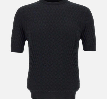 Maglia in crepe di cotone GC1MC CR14D990 FILIPPO DE LAURENTIIS 