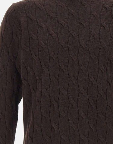 Maglia in cashmere e lana intrecciata GC3ML WC7T289 FILIPPO DE LAURENTIIS 