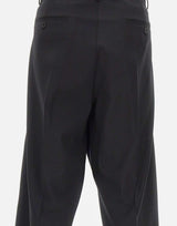 Pantaloni in lana con zip laterali S74KB1058 S40320900 DSQUARED2 
