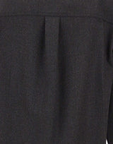 Camicia in lana vergine 1326WSH007474F DKGREY VICTORIA BECKHAM 