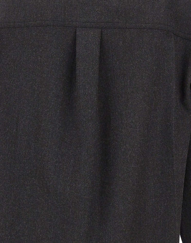 Camicia in lana vergine 1326WSH007474F DKGREY VICTORIA BECKHAM 