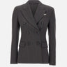 Blazer doppiopetto gessato CF5232T054A C378B LIU-JO 