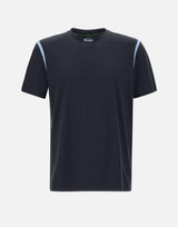 T-shirt  "Tee tape" in cotone stretch 50531230 402 BOSS 