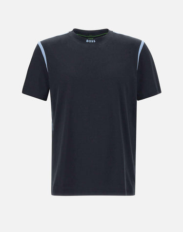 T-shirt  "Tee tape" in cotone stretch 50531230 402 BOSS 