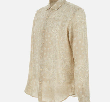 Camicia Pamplona in lino PAMP001 00387H11 MC2 SAINT BARTH 