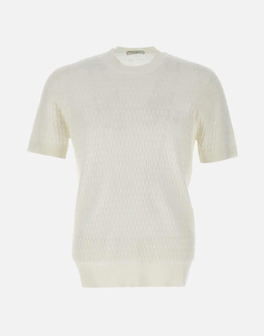 Maglia in cotone extrafine A021 F1001102 PAOLO PECORA 