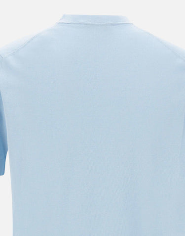 T-shirt in crepe di cotone TS0MC CR14R800 FILIPPO DE LAURENTIIS 