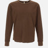 T-shirt in cotone biologico 20482 BROWN SUNFLOWER 