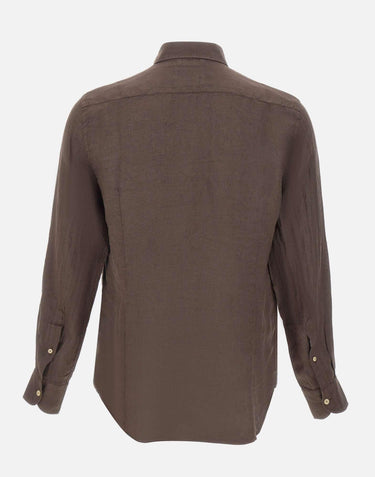 Camicia "Pamplona" in lino PAMP001 00920L MC2 SAINT BARTH 