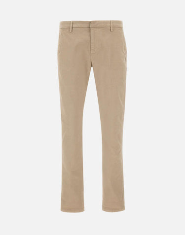 Pantaloni "Gaubert" in cotone UP235GS0086U PTD020 DONDUP 
