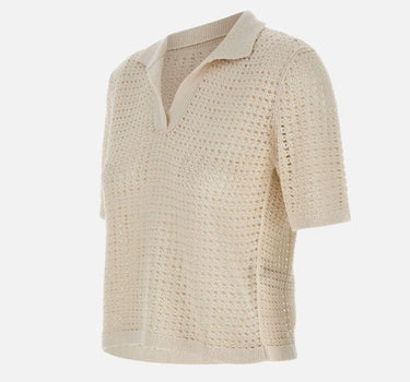 Maglia in seta a maniche corte M81MAGM28 MAG0M02000 ELEVENTY 