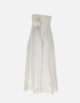 Abito bustier in tela di lino 2616221012600 002 MAX MARA STUDIO 