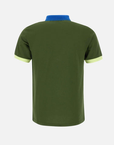 T-shirt "3 color way" in cotone piquet A35116 37 SUN68 