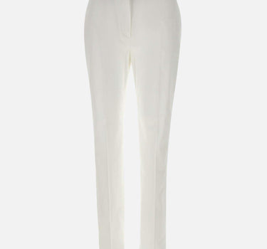 Pantaloni "David" in gabardina di cotone 2516131022600 001 MAX MARA STUDIO 