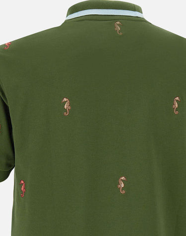 "Full embroidery polo" A35128 37 SUN68 
