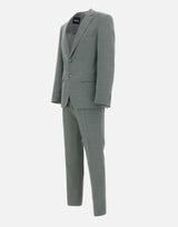Abito due pezzi slim fit con micromotivo 50557252 348 BOSS 