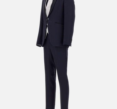 Completo tre pezzi cerimonia in misto viscosa e fresco lana 46JX172C107377 696 CARLO PIGNATELLI 