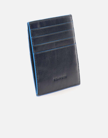 Portacarte  in pelle PP6553B2R BLU2 PIQUADRO 