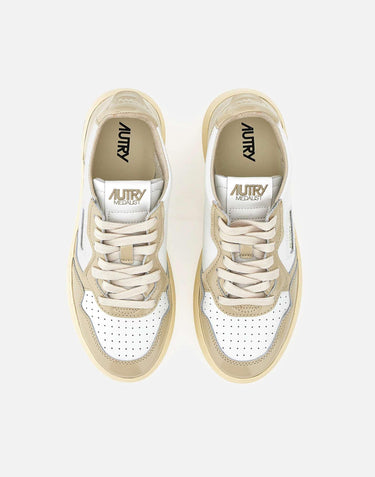 Sneakers "Medalist Low" in pelle AULW RT01 AUTRY 