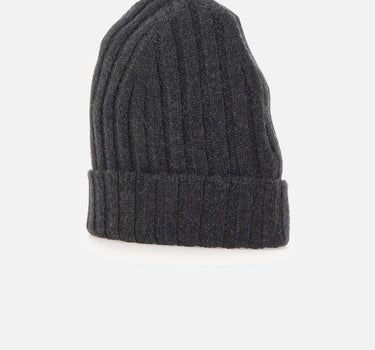Cappello in cashmere 13165 15563999DKGREY GRAN SASSO