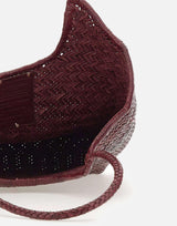 Borsa "NS Diagonal Triple Jump" 8914 BORDO DRAGON DIFFUSION 