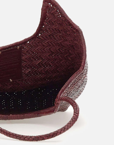 Borsa "NS Diagonal Triple Jump" 8914 BORDO DRAGON DIFFUSION 