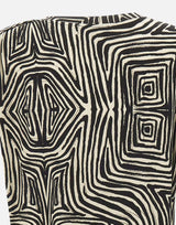 T-shirt in viscosa a fantasia 2007Z000056N 043 ELENA MIRO' 