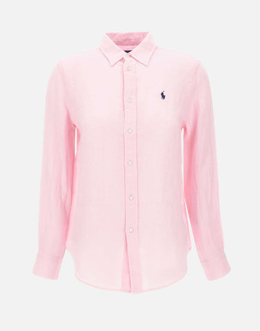Camicia in lino 211970730 514 POLO RALPH LAUREN 