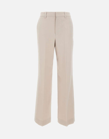 "Tailored Straight Leg Trouser" 1325WTR006429B PUMICE VICTORIA BECKHAM 