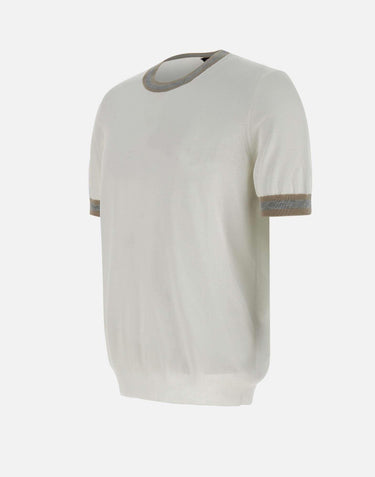 Maglia a maniche corte in cotone 57135 20671002 GRAN SASSO 