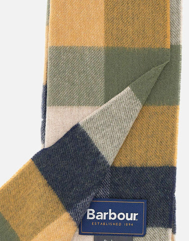 "Large Tattersall Scarf" USC0005 USC1TN16 BARBOUR 