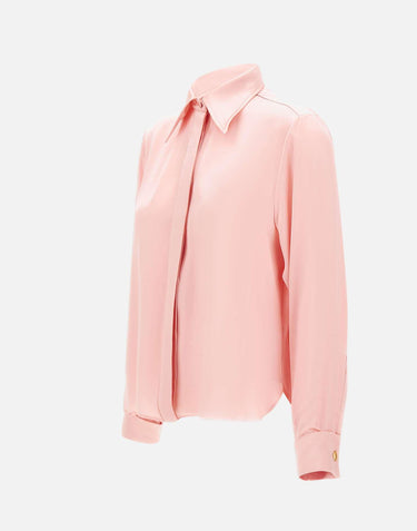 Camicia in seta H225SHRT PINK HEBE STUDIO 